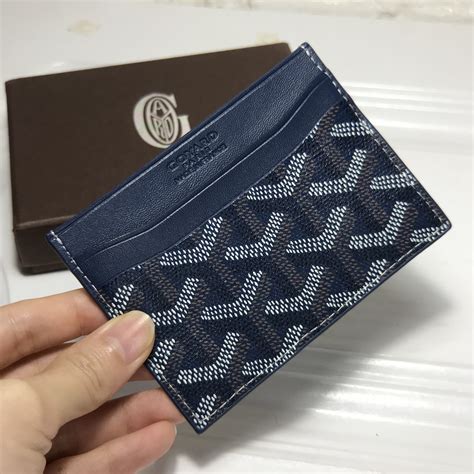 cash in goyard card holder|goyard card holder inside.